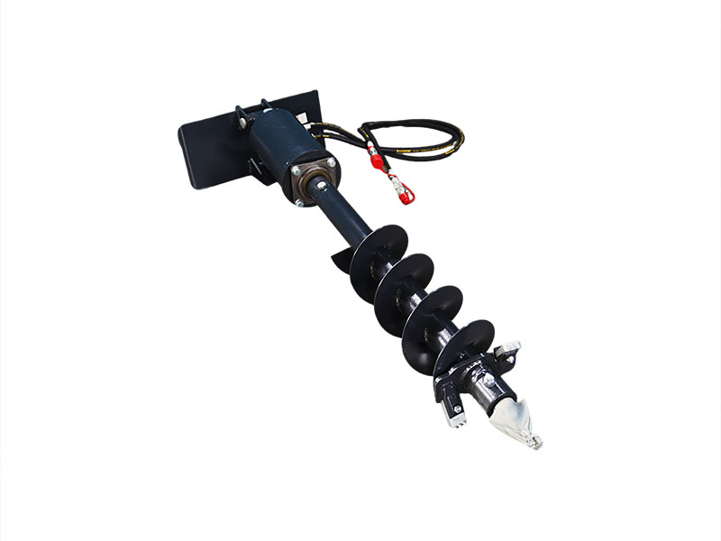 Mini-skid steer-stolpehullsdriftsfeste – kompakt kraft, store resultater