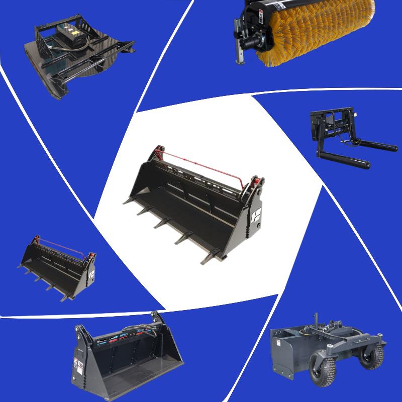 Hydraulisk tilt 4-i-1 bøtte: et must-ha-sklistyrt tilbehør