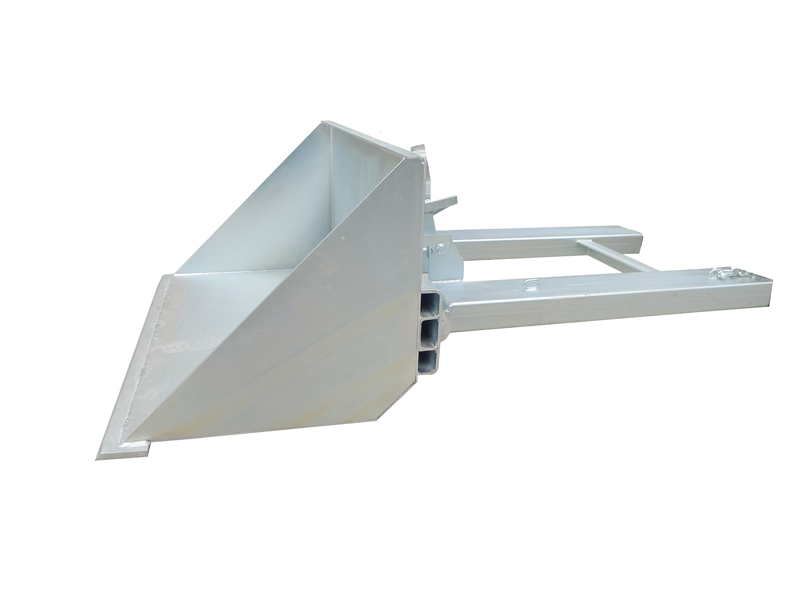 Opplev effektivitet med gaffeltruckmontert frontlaster-tømmerskuffe