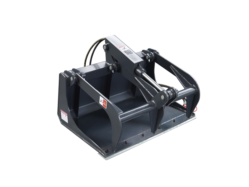 Mestre opprydding med selvtillit: Møt Mini Skid Steer Smooth Bucket Grapple