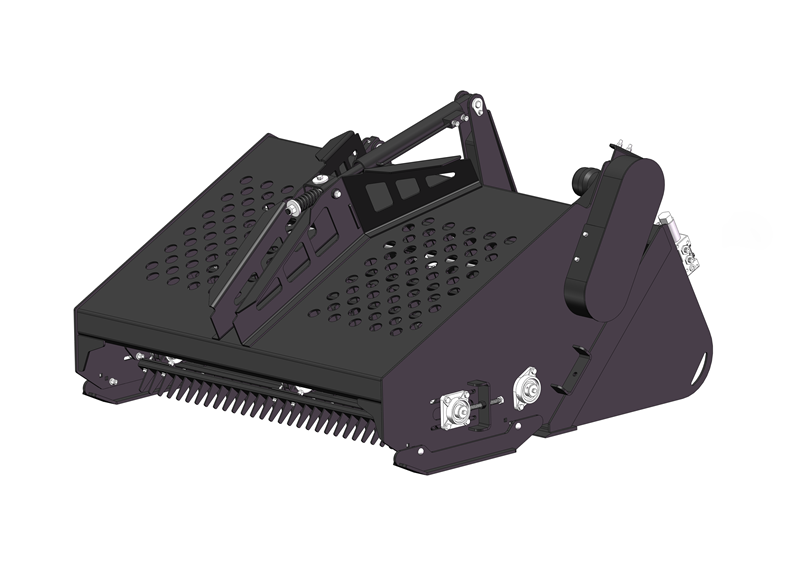Revolusjoner landskapsarbeidet ditt med den hydrauliske terrengrivningen fra Skid Steer