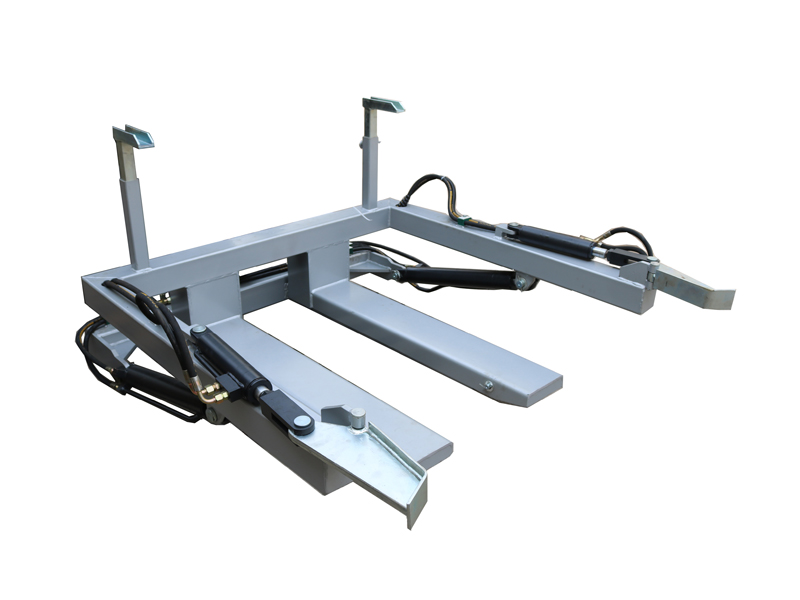 Hydraulisk fremover bulk bin tipper