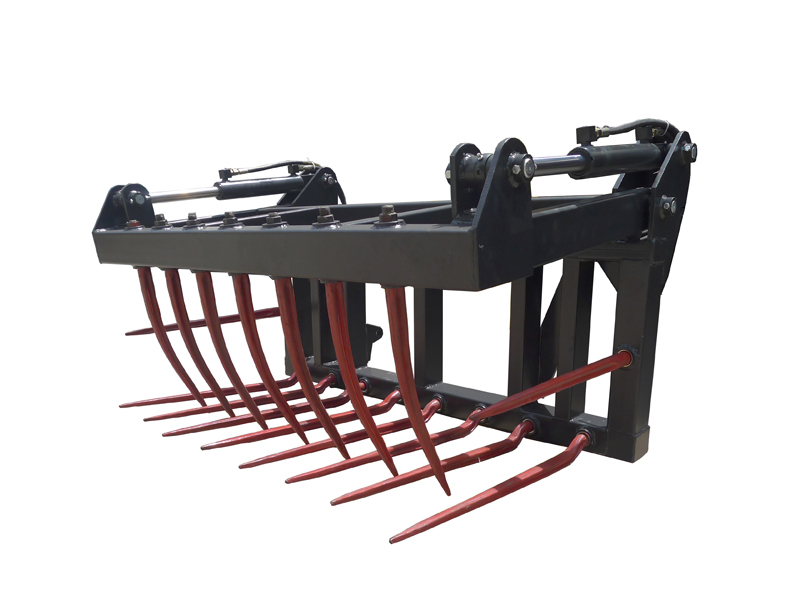 Agricultural Hydraulic Power Ensilage Grab Front Farm Tractor